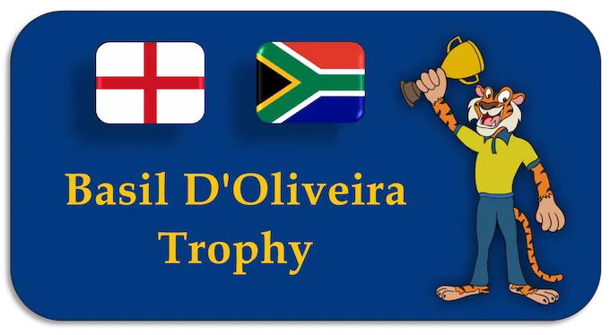 Basil D'Oliveira Trophy - (en) new