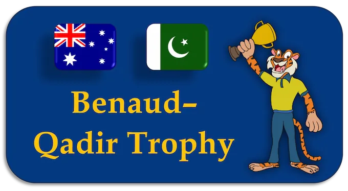 Benaud&ndash;Qadir Trophy - (en) new