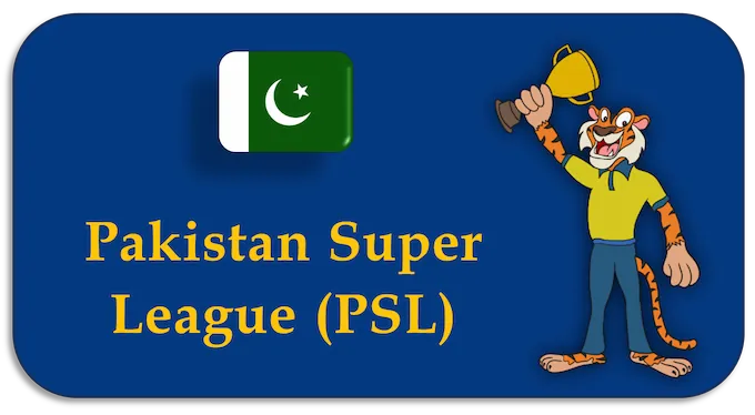 Pakistan Super League (PSL) - (en) new