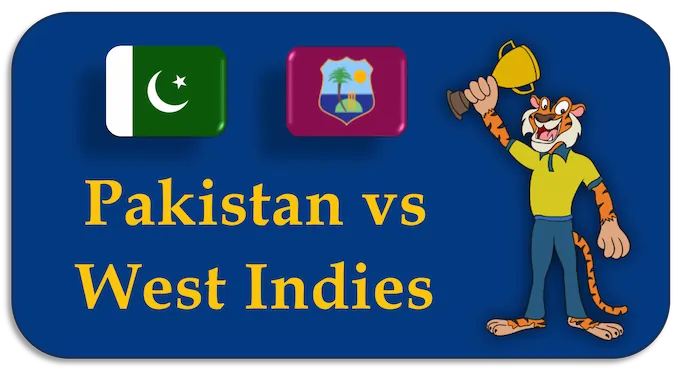 Pakistan vs West Indies - (en) new