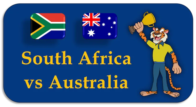 South Africa vs Australia - (en) new