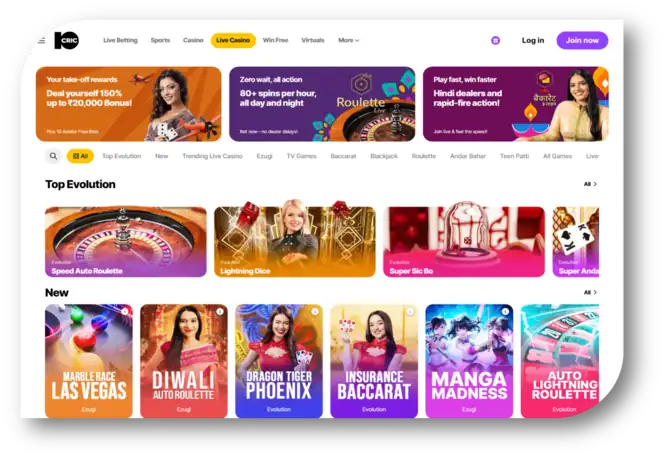 10Cric - Live Casino Page (hi)