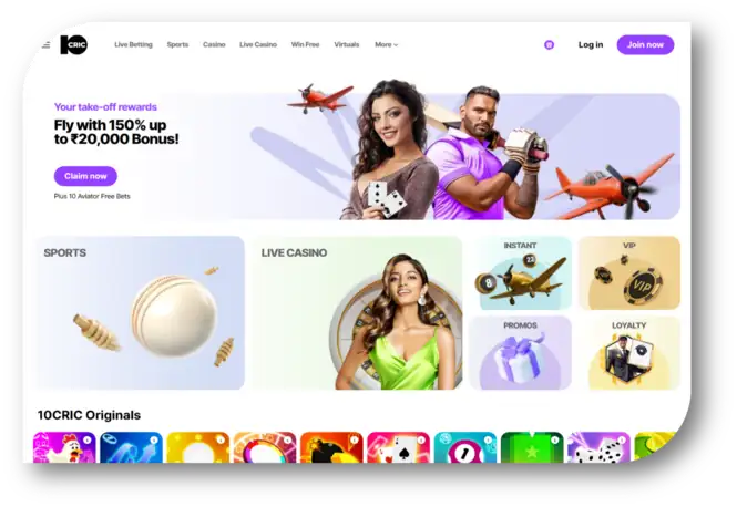 10Cric - Main Page (hi)