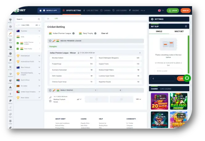 20Bet - Cricket Page (en)