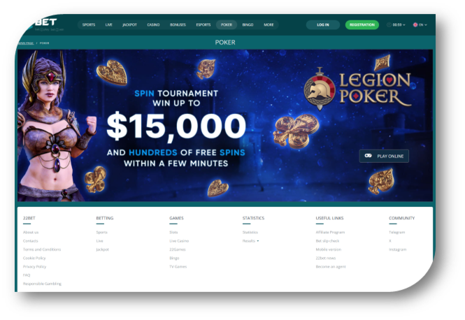 22Bet - Poker Page (hi)