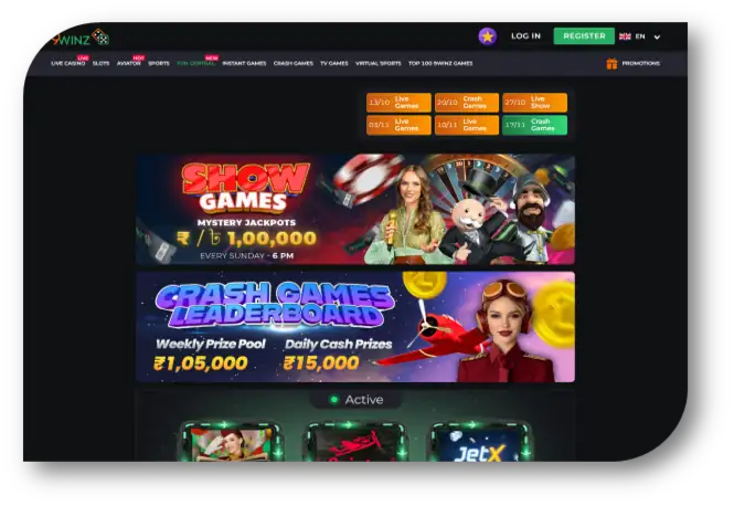 9Winz - Fun Central Page (hi)