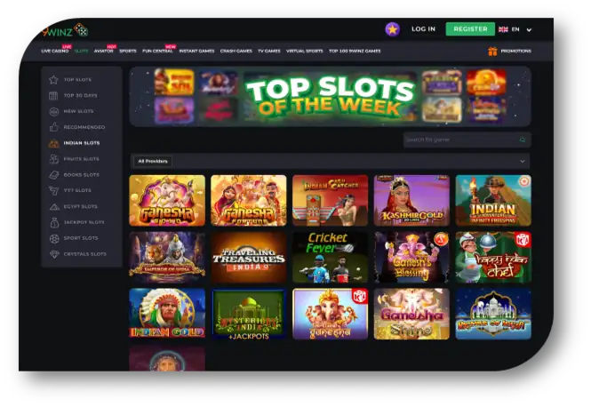 9Winz - Slots Page (en)