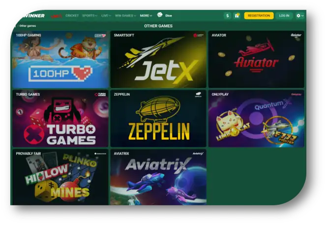 BetWinner - Casual Games Page (hi)