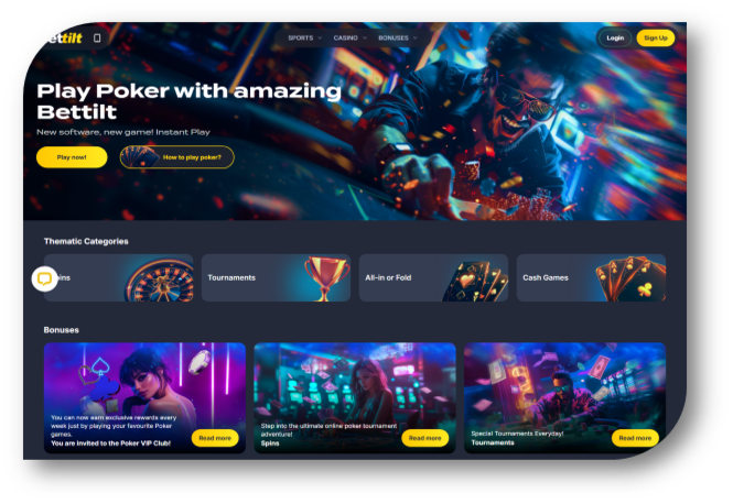 Bettilt - Poker Page (en)