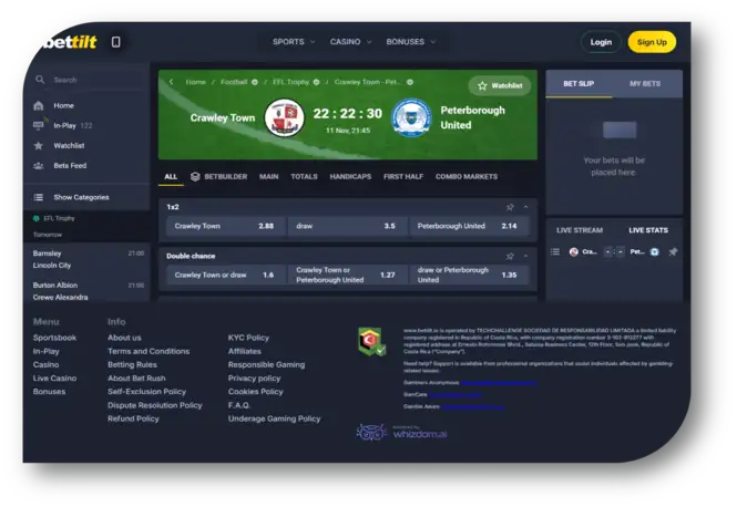 Bettilt - Sports Page (hi)