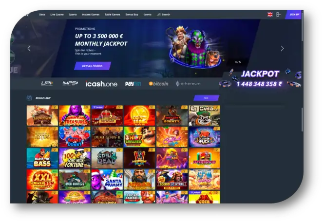 Jet - Bonus Buy Page (en)