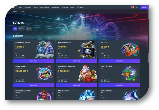 Jet - Events Page (en)