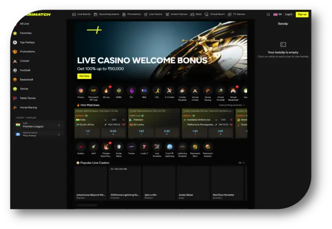 Parimatch - Main Page (en)