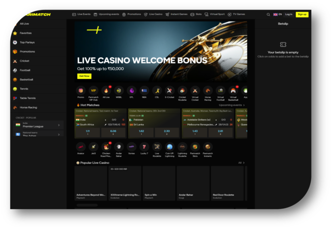 Parimatch - Main Page (hi)