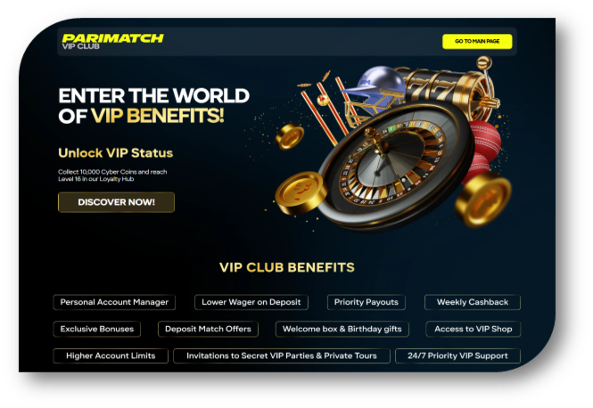 Parimatch - VIP Club Page (en)