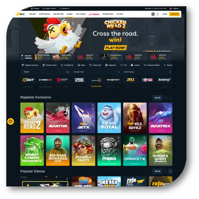 Rajabets - Casino Box (hi)