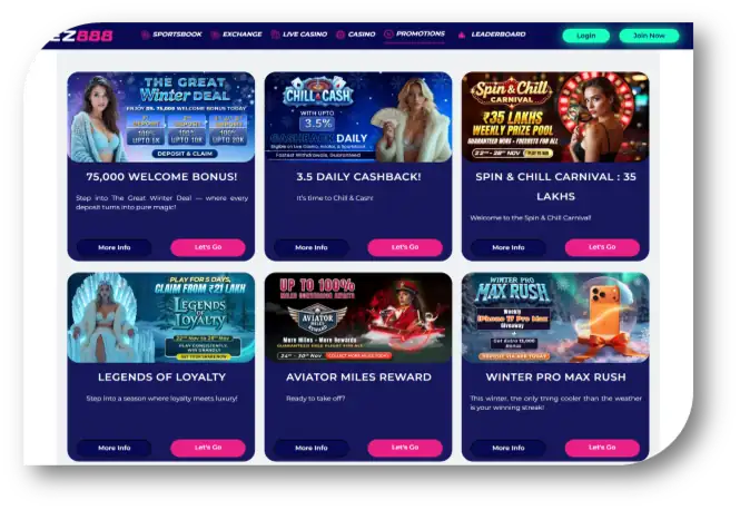 Tez888 - Promotions Page (en)