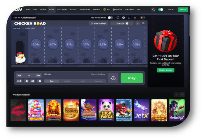 Chicken Road - Game Page (Leon) (hi)