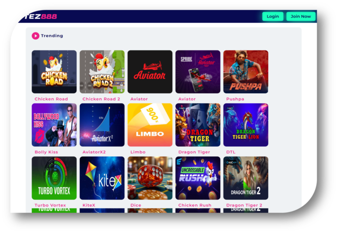 Chicken Road - List Page (Tez888) (hi)