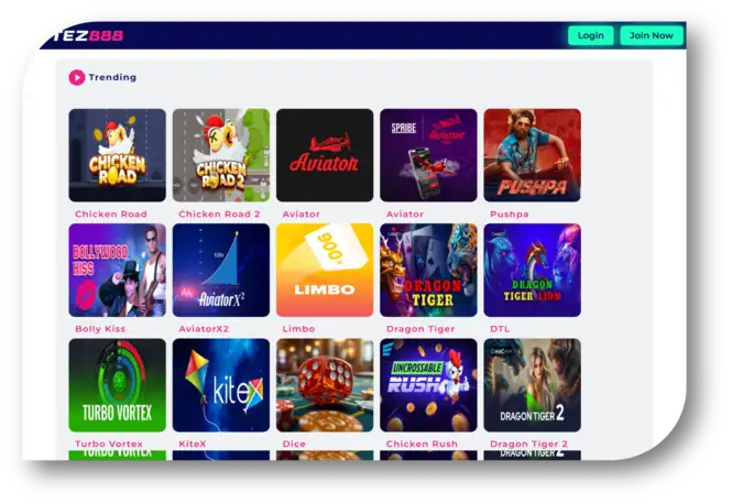 Chicken Road - List Page (Tez888) (hi)