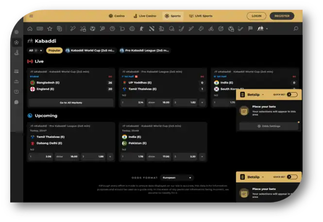 Kabaddi - List Page (FTV Club) (en)