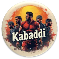 Kabaddi - Round Logo Large (hi)