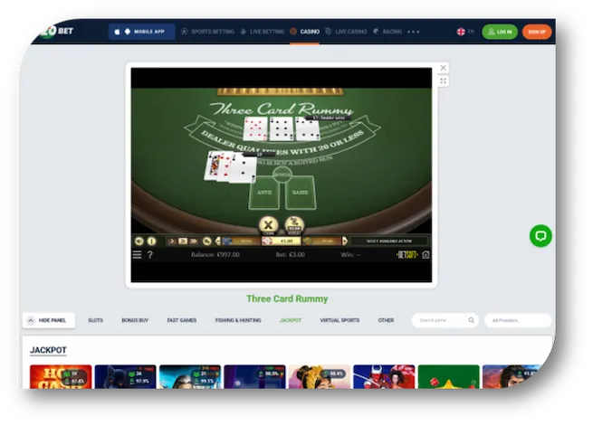 Rummy - Game Page (20Bet) (hi)