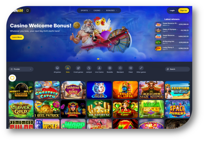 Slots Machines - List Page (Bettilt) (hi)