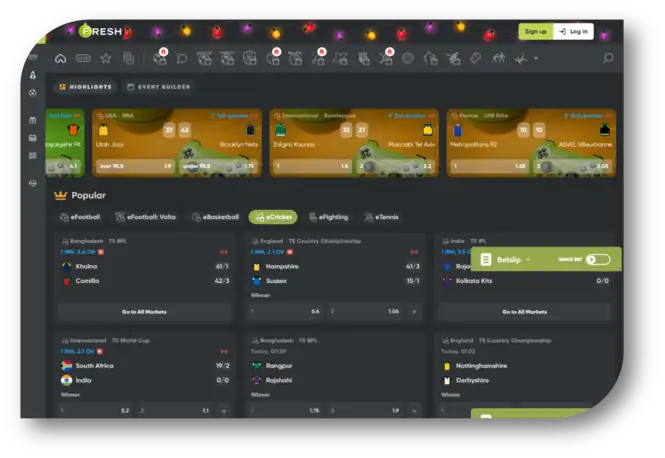 Virtual Sports - List Page (Fresh) (hi)
