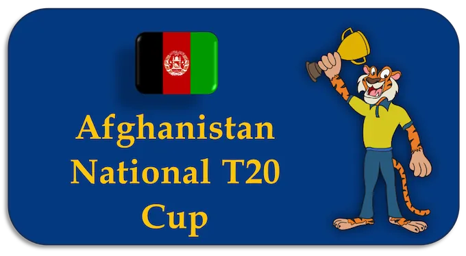 Afghanistan National T20 Cup - (en) new